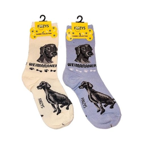 Weimaraner Canine Collection Socks