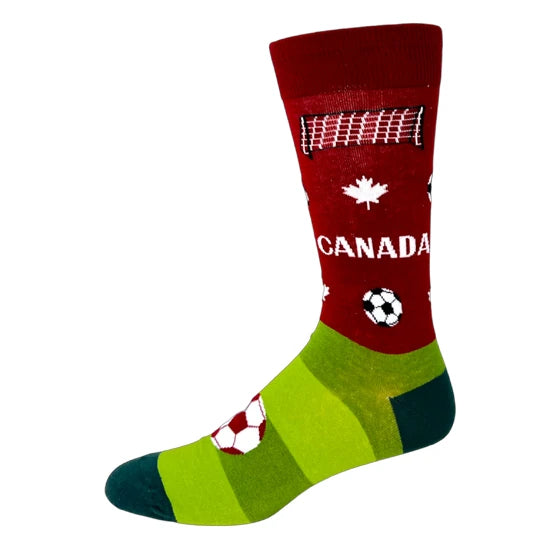 Canada Soccer 01 Socks Green Hover Image