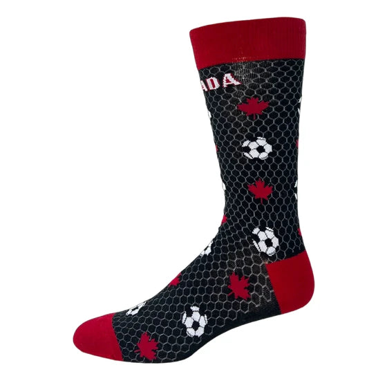 Canada Soccer 02 Socks Black