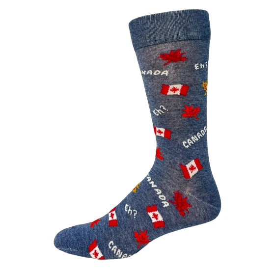 Oh Canada Socks Denim Hover Image